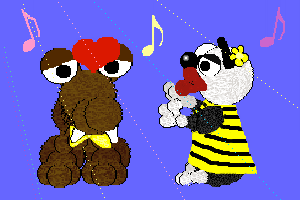 Duh the Walret and Kisses the Lips