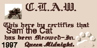 Meowing