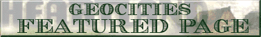 GeoCities Featured Page