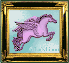 Ladyhipoo's Golden Framed Pegasus
