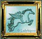 Ladyhipoo's Golden Framed Pegasus