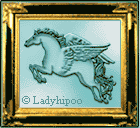 Ladyhipoo's Golden Framed Pegasus