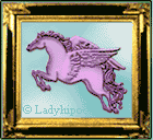 Ladyhipoo's Golden Framed Pegasus