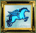 Ladyhipoo's Golden Framed Pegasus