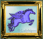 Ladyhipoo's Golden Framed Pegasus