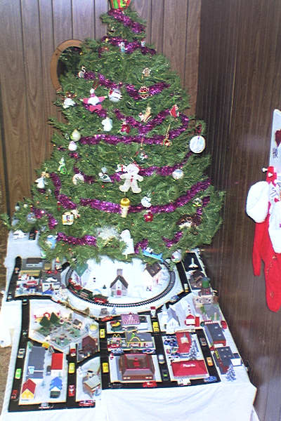 Our 1998 Christmas Village