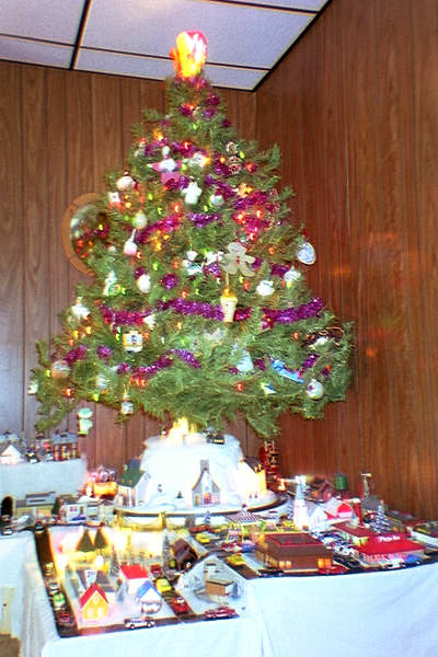 Our 1998 Christmas Village