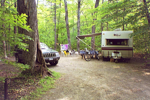 1st Camping trip new Camper-Mt. Blue State Park