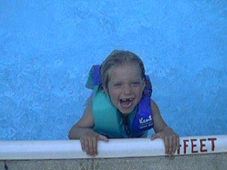 More of Bec Swimming