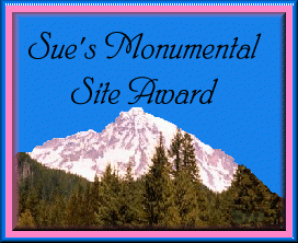 Sue's Monumental Award