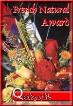 Quality of Life Award from French Natural on 02 Feb 2000
