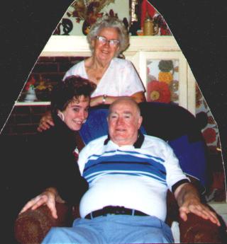 Debi at Her Grandma and Grandpas in Cincinnati
