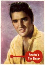 1956 Elvis Card #46 Special Thanks to David Secrist for steering me to this card.