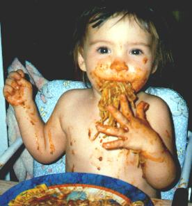Haley After Eating Grandpa's Chili