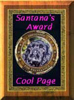 Santana's Award