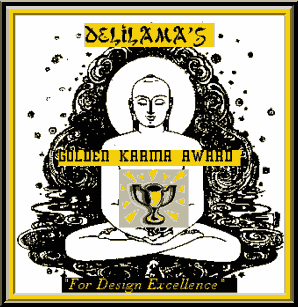 Delilama's Golden Karma 
Award