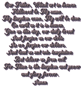 The Lords Prayer