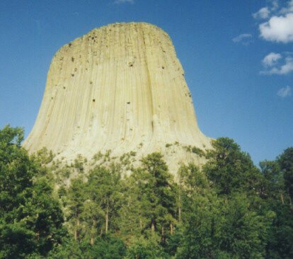 East Side of Devil's Tower