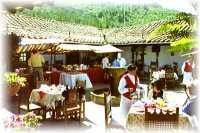 dining room at la hosteria el duruelo
