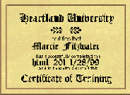 My HTML201 Diploma