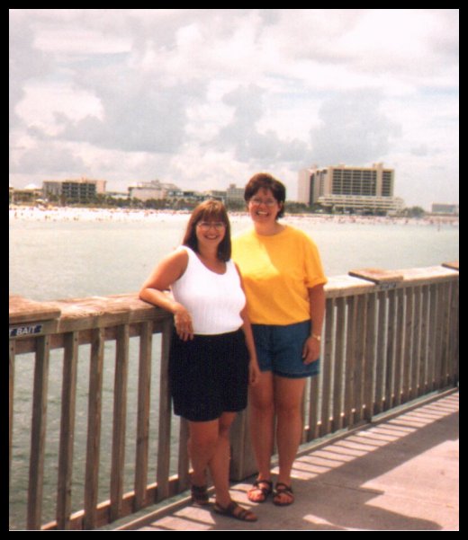 Shirley and Vicky Sunning