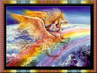 Rainbow And Unicorn Picture