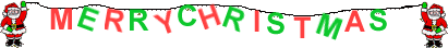 Santa Merry Christmas Line