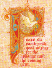 CHRISTMAS PEACE SAYING