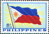 Philippine Flag Stamp