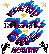 Lucky Black Cat Four Star Award