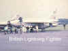 RAF Lightning Fighter