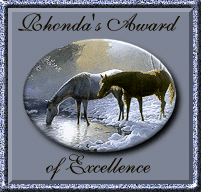 Rhonda's Award