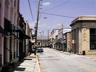 Center Street in Old Town Conyers connects Main Street to Green Street