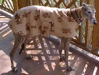 Pipp wearing her coat