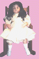 Molly, porcelain doll, read description below