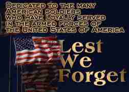 lest we forget
