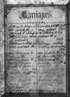 William E. Shofner Bible - Marriages page