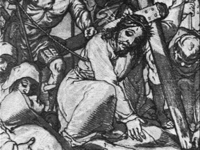 Christ carrying the cross