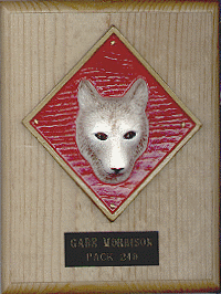 Wolf Award Plaque
