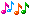 dancing notes