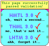 Valid HTML Award