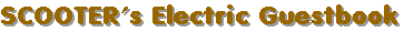 Scooter Basset Hound Guest Book Logo