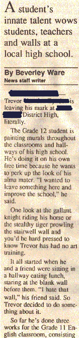 first article piece