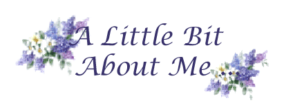Little bit about me Title Sign