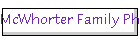 McWhorter Family Photo Journal