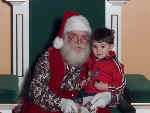 A picture with Santa- I'm 3