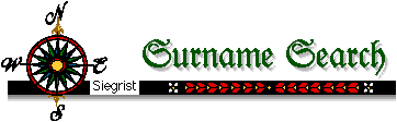 Surname Search title bar