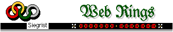 Web Rings title bar