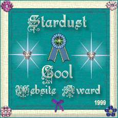 Stardust Cool Website Award