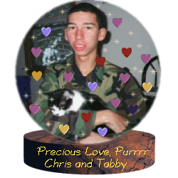 Snowglobe of Chris & Tabby